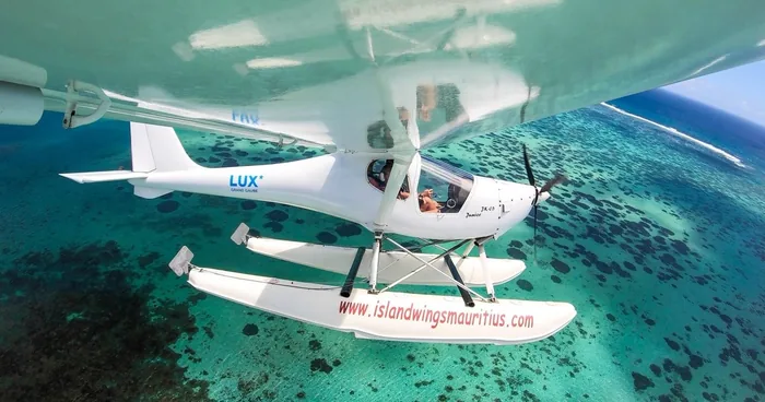 Survol privé en hydravion avec vues panoramiques de Maurice